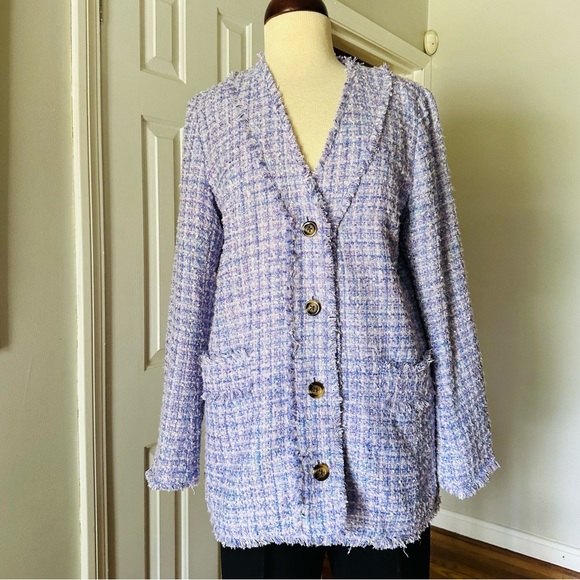 Ann Taylor Tweed Jacket, Size 8 - Picture 3 of 12